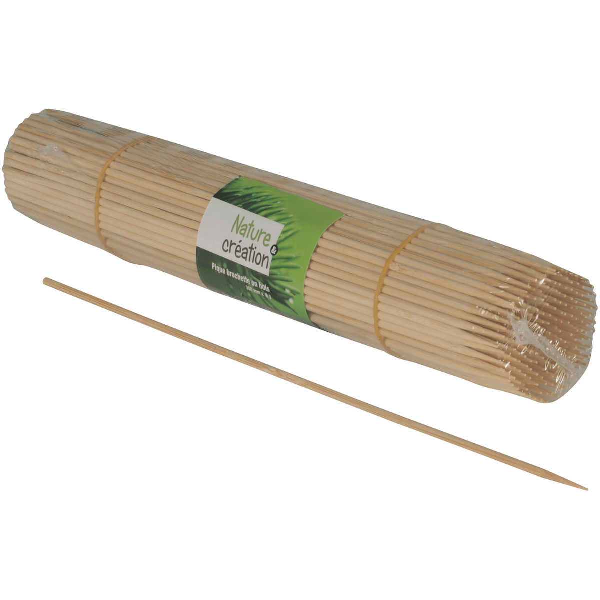 PIQUE BOIS BROCHETTE 30CM P200