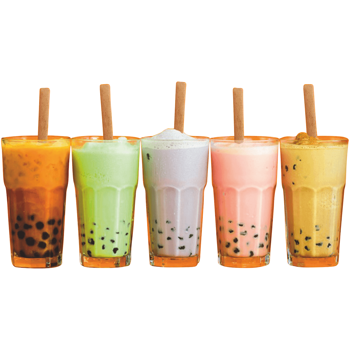 LA BUBBLE TEA 21CMS X 12MM - PAILLE BIOSOURCÉE CANNE À SUCRE - BOITE DE 150