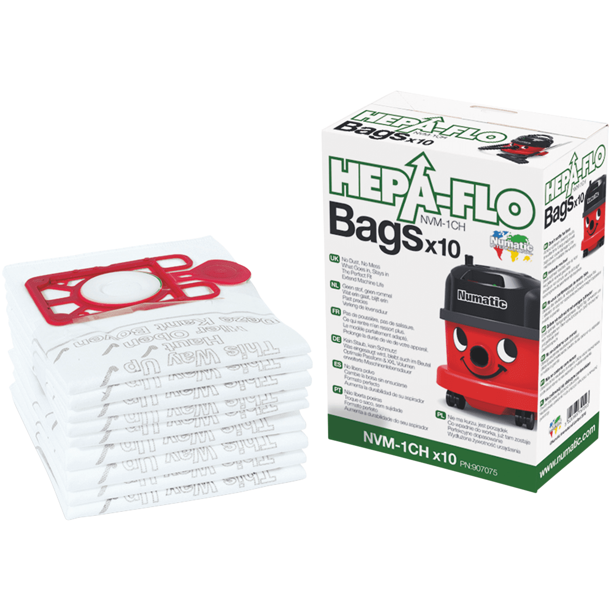 LOT DE 10 SACS HEPAFLO