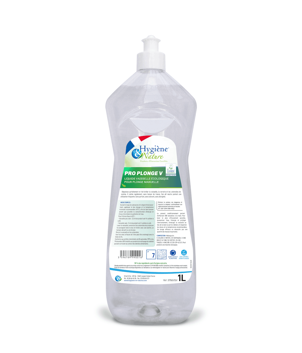 LIQUIDE VAISSELLE MAIN PRO PLONGE V - 1L