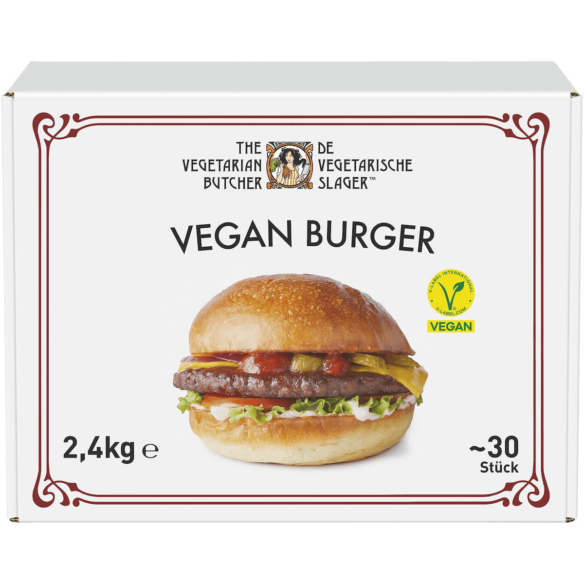 LE BOUCHER VÉGÉTARIEN - PALET VÉGÉTALIEN 2,4KG - 30 PALETS 80G