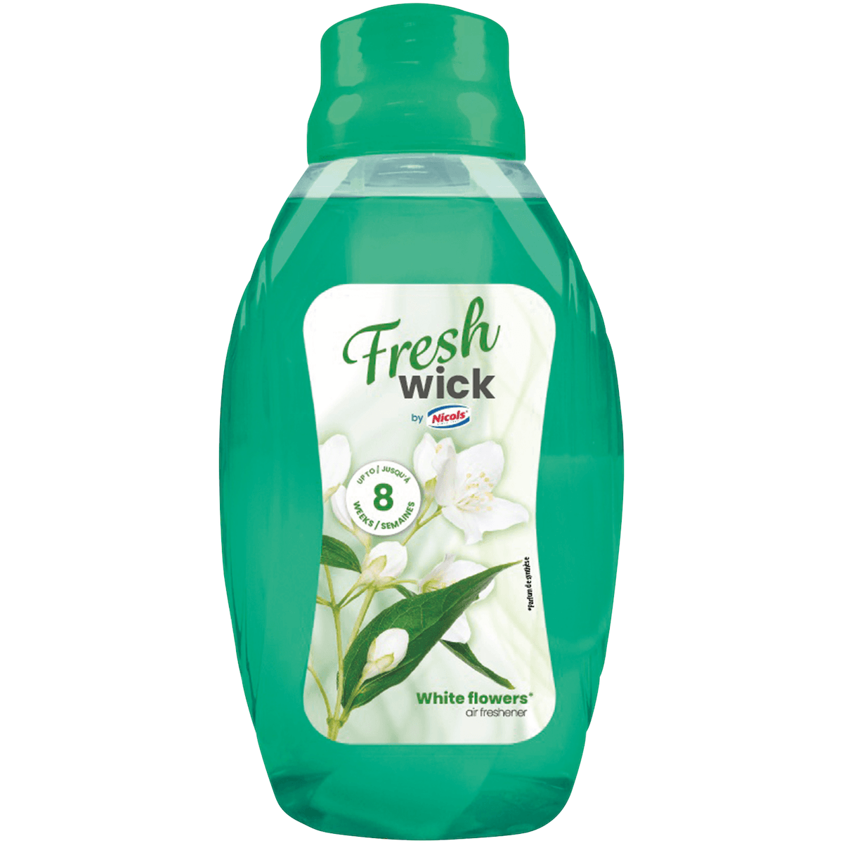 DÉSODORISANT LIQUIDE AVEC MÈCHE FRAICHEUR FLORAL - FLACON DE 375ML