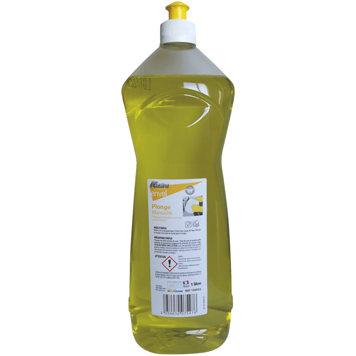 PLONGE MANUELLE PARFUM CITRON FRAIS COULEUR JAUNE 1L