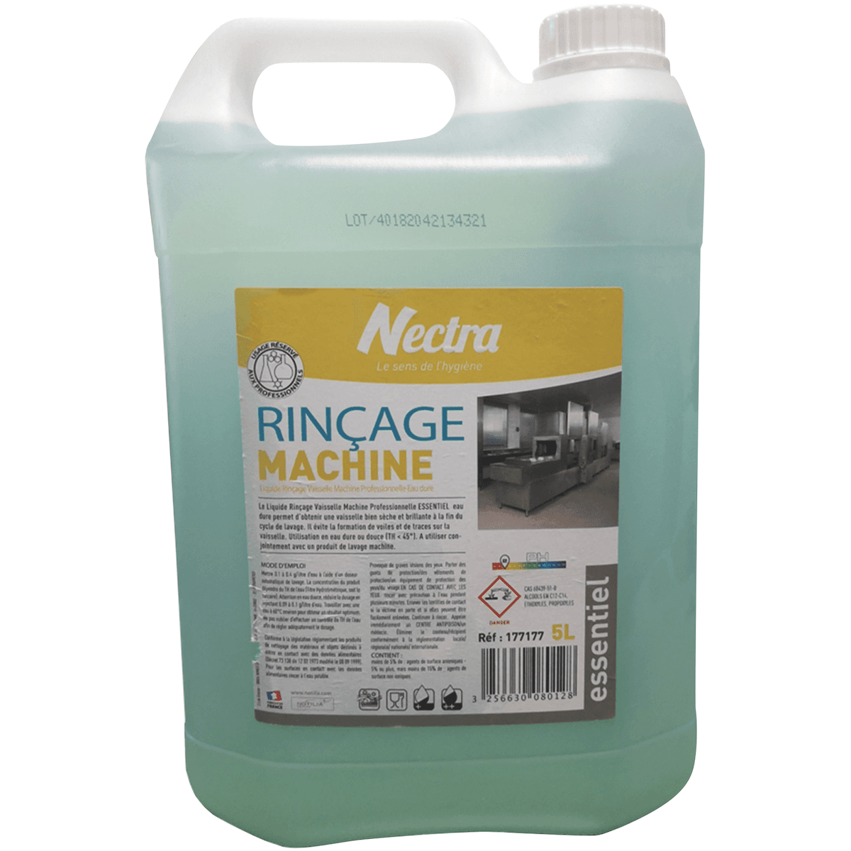 LIQUIDE RINCAGE MACHINE EAUX DURES 5L
