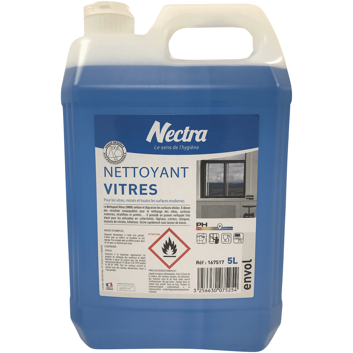 NETTOYANT VITRE ENVOL 5L