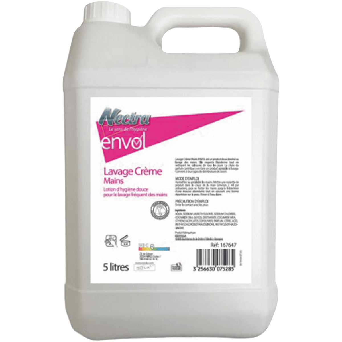 LAVAGE CREME MAINS ENVOL 5L