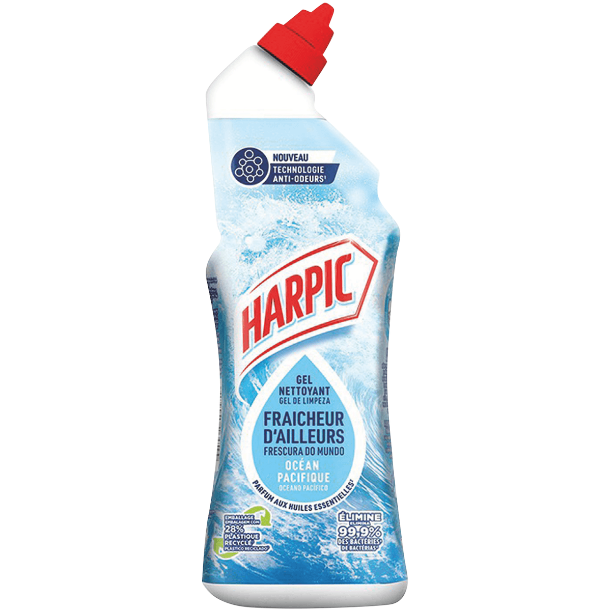 GEL WC FORCE OCÉANE - FLACON DE 750ML