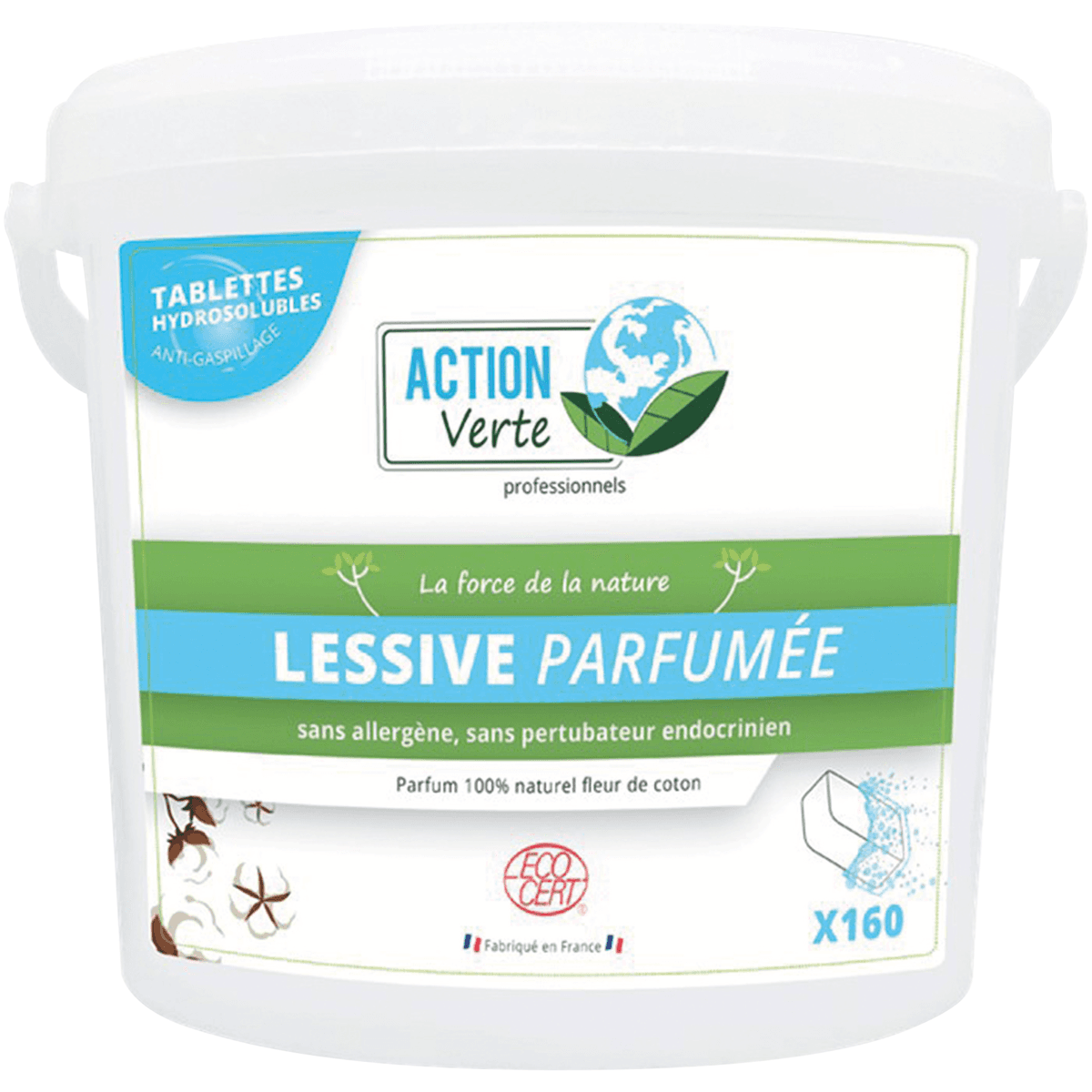 PASTILLE LESSIVE ACTION VERTE S160