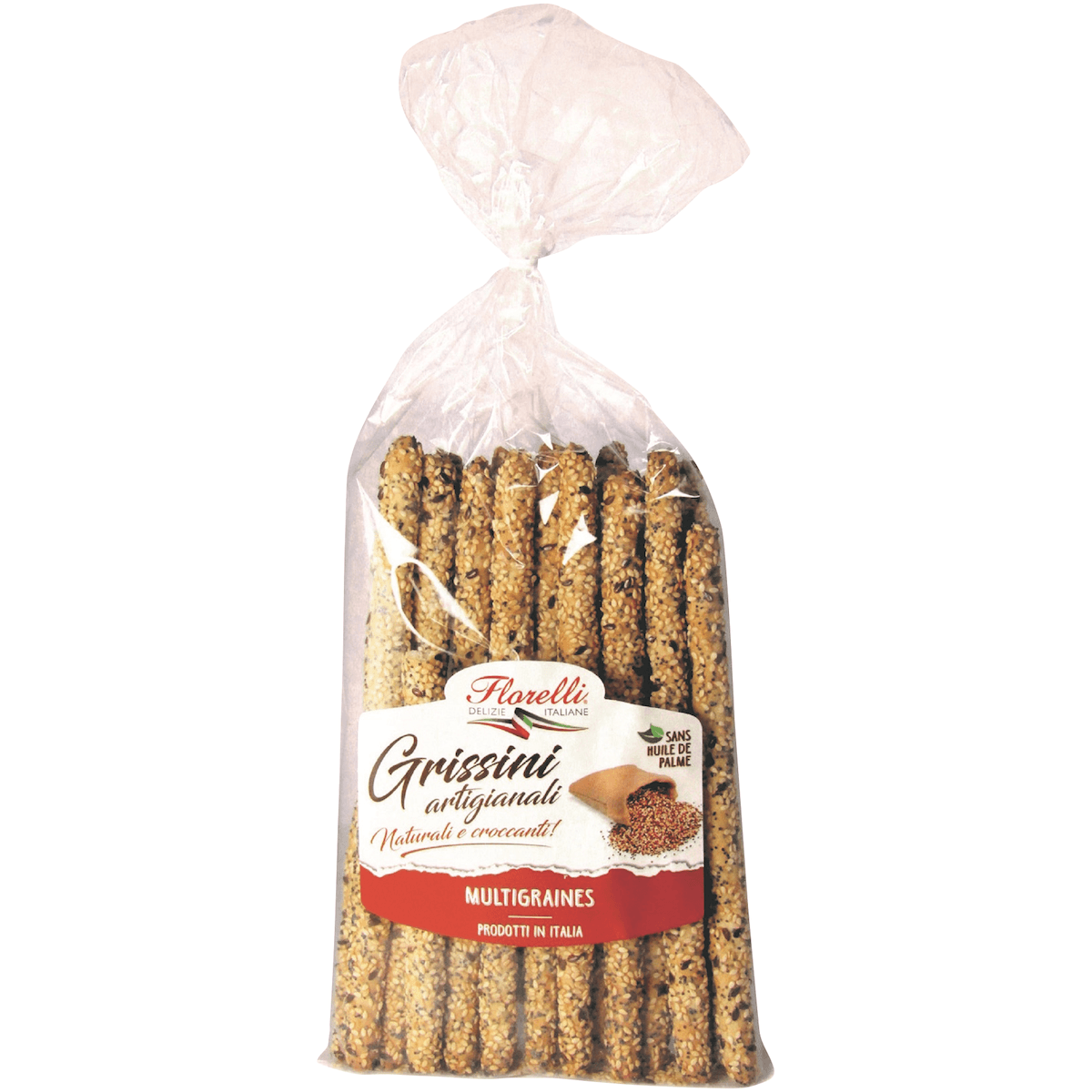 GRISSINI ARTIGIANALI MULTI GRAINES  250G