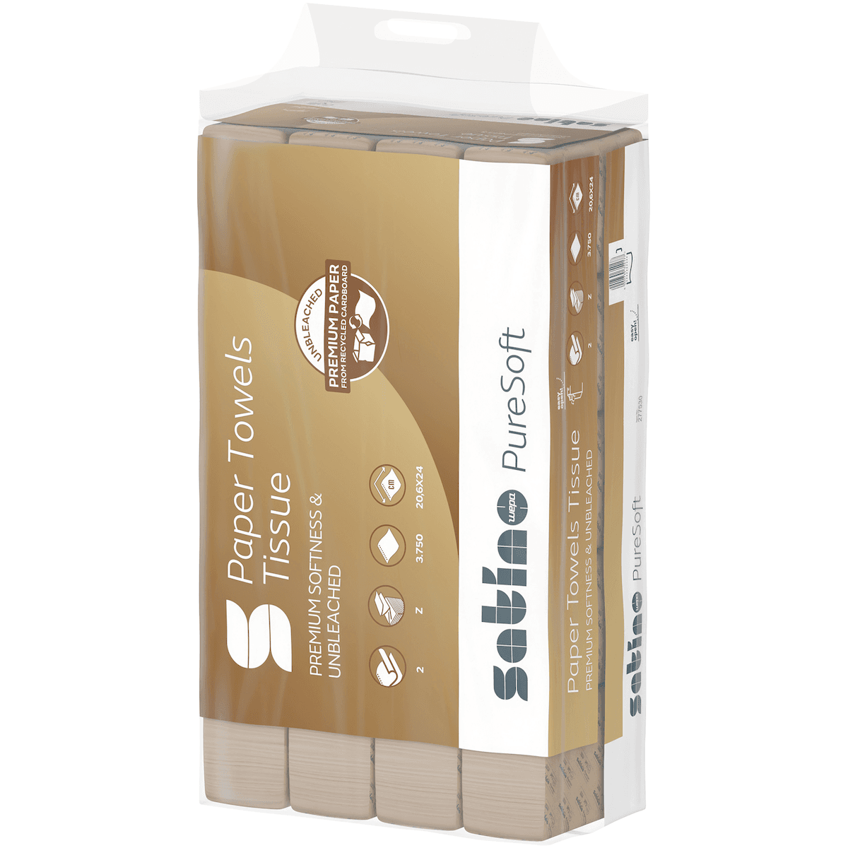 WEPA ESSUIE-MAINS PLIÉ Z PURESOFT BEIGE