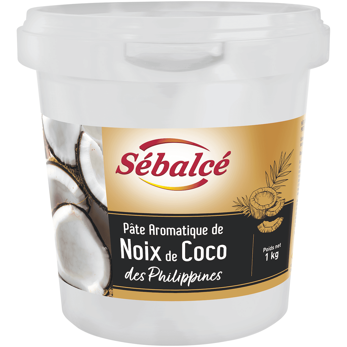 PATE AROMATIQUE DE NOIX DE COCO DES PHILIPPINES 1KG