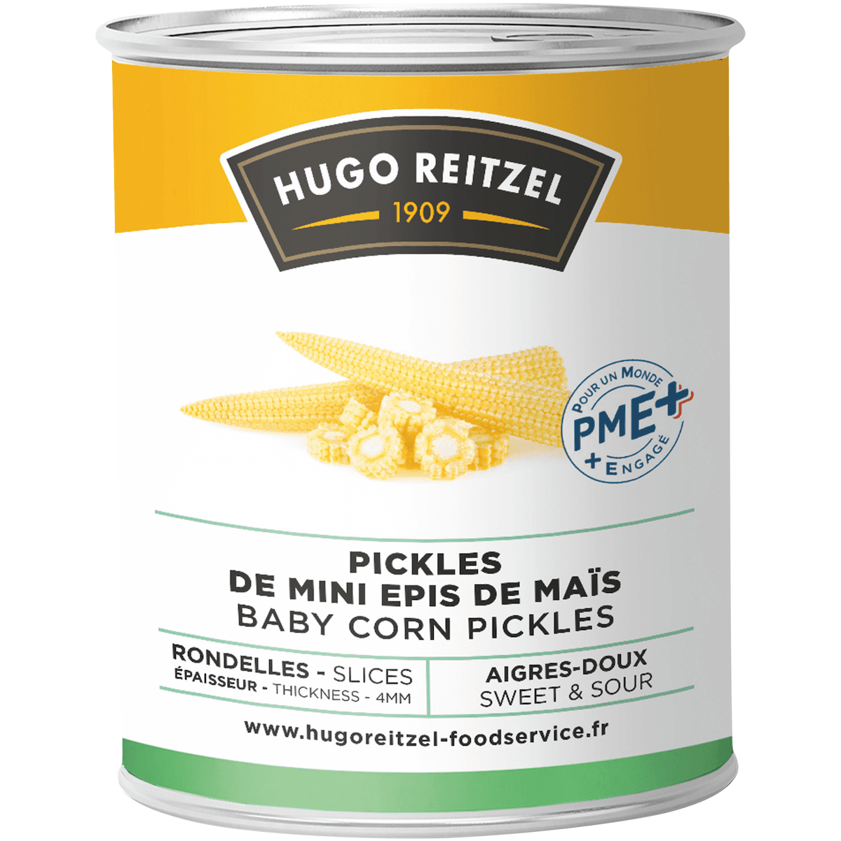 PICKLES DE MAIS PIECES D'OR BTE 4/4