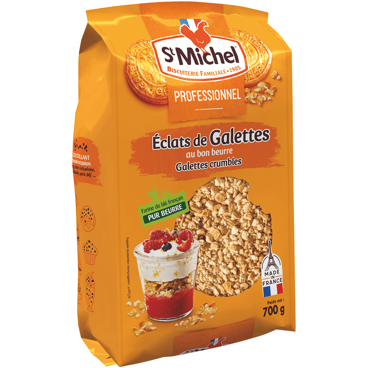 ECLATS DE GALETTES AU BON BEURRE 700GX5