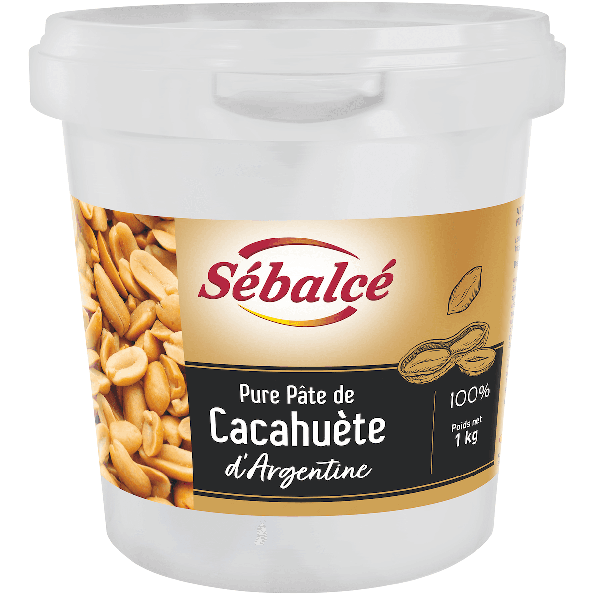 PURE PATE DE CACAHUETE D'ARGENTINE 1KG