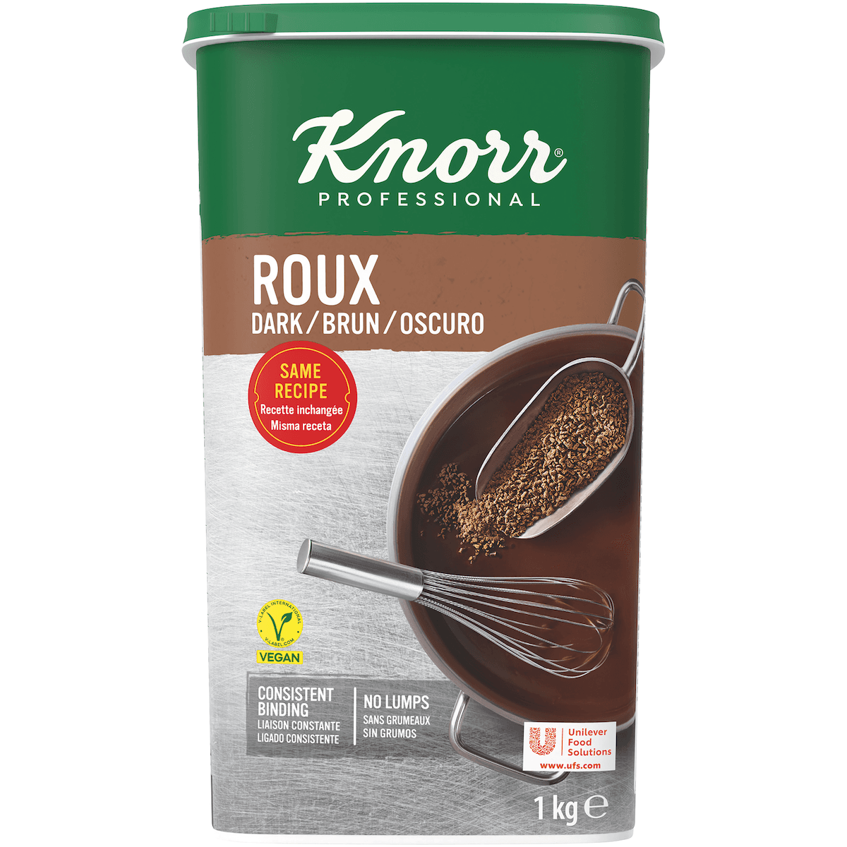 KNORR ROUX BRUN INSTANTANE DESHYDRATE 1KG