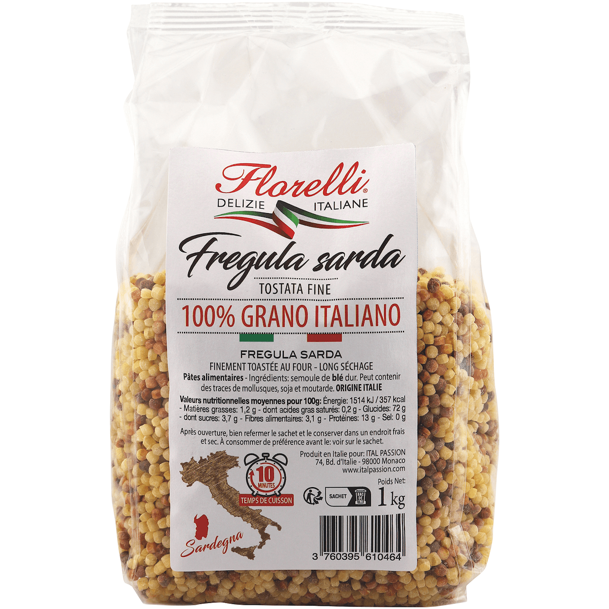 FREGULA SARDA 1KG