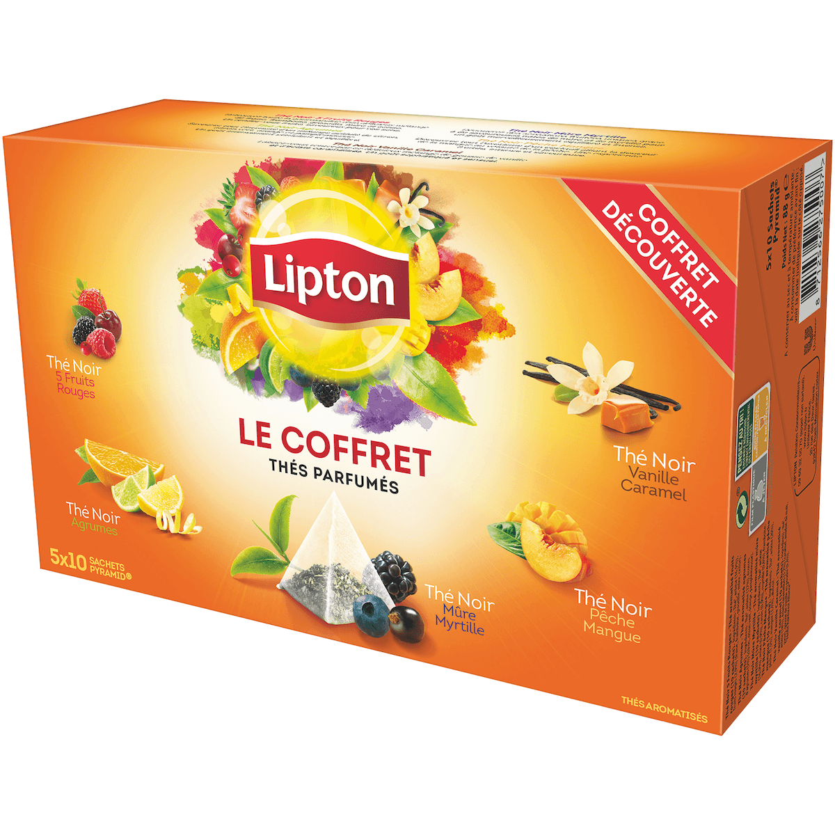 LIPTON VP THE PARFUMES 50S COFFRET DECOUVERTE