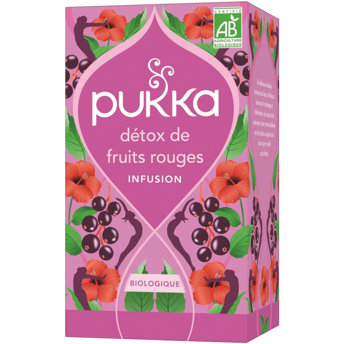 PUKKA INFUSION DETOX FRUITS ROUGES 20 SACHETS
