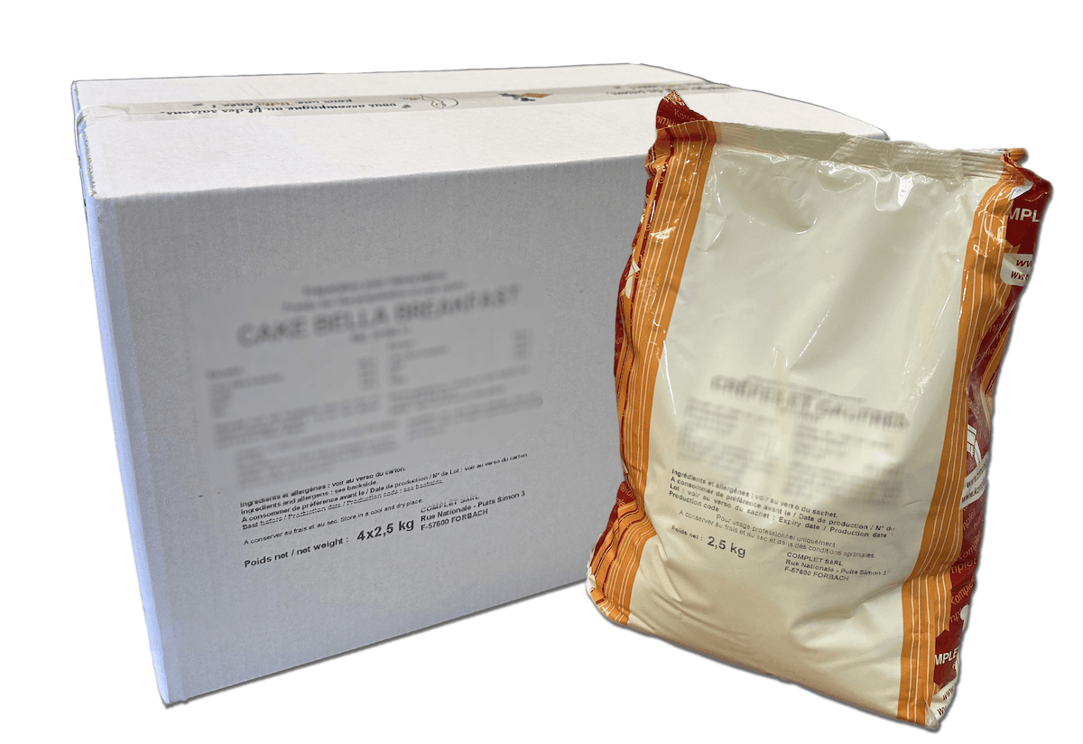 PREPARATION POUR CAKE BELLA COCO 4X2.5KG