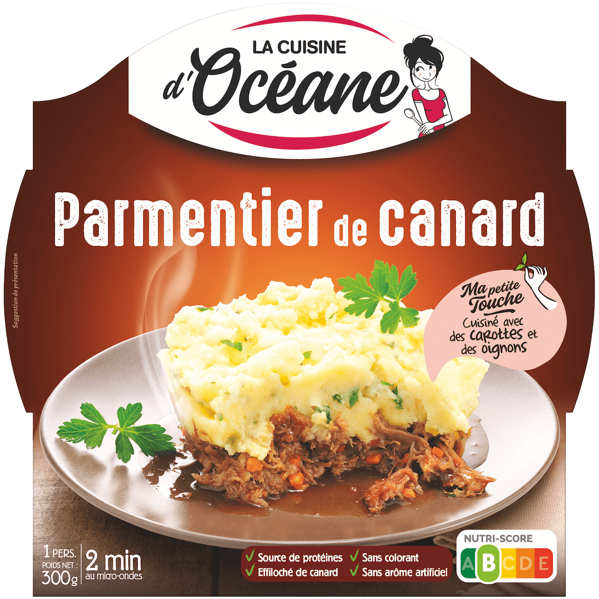 PARMENTIER DE CANARD 300G