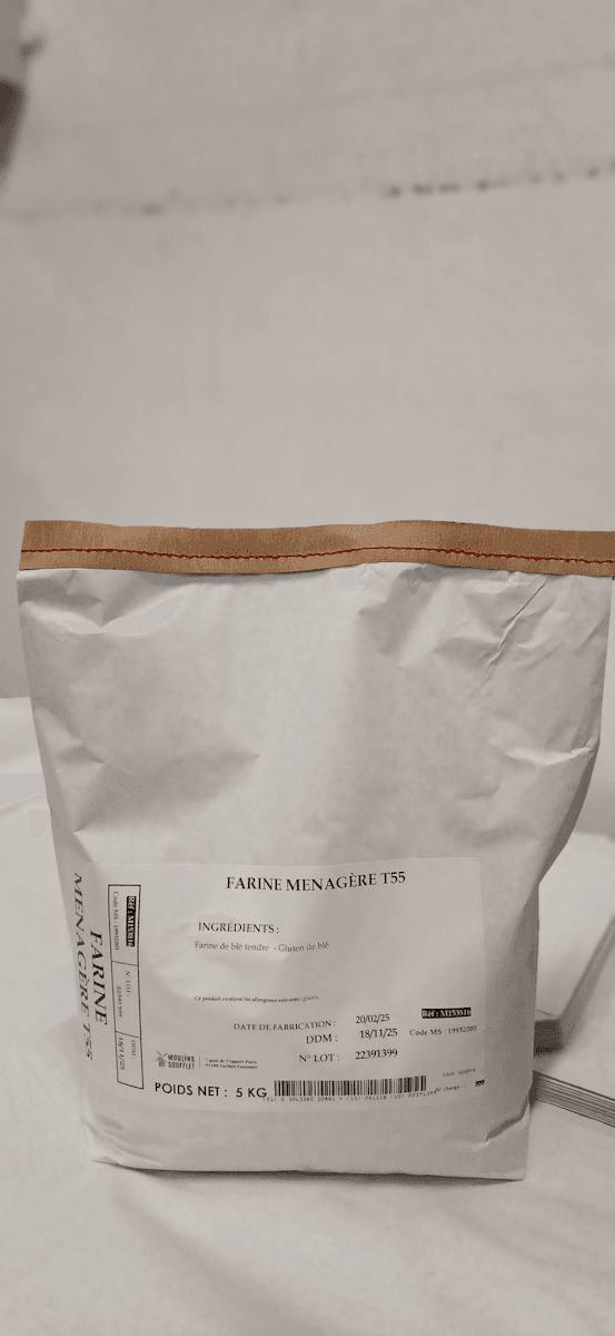 FARINE MENAGERE TYPE 55 SAC DE 5 KG