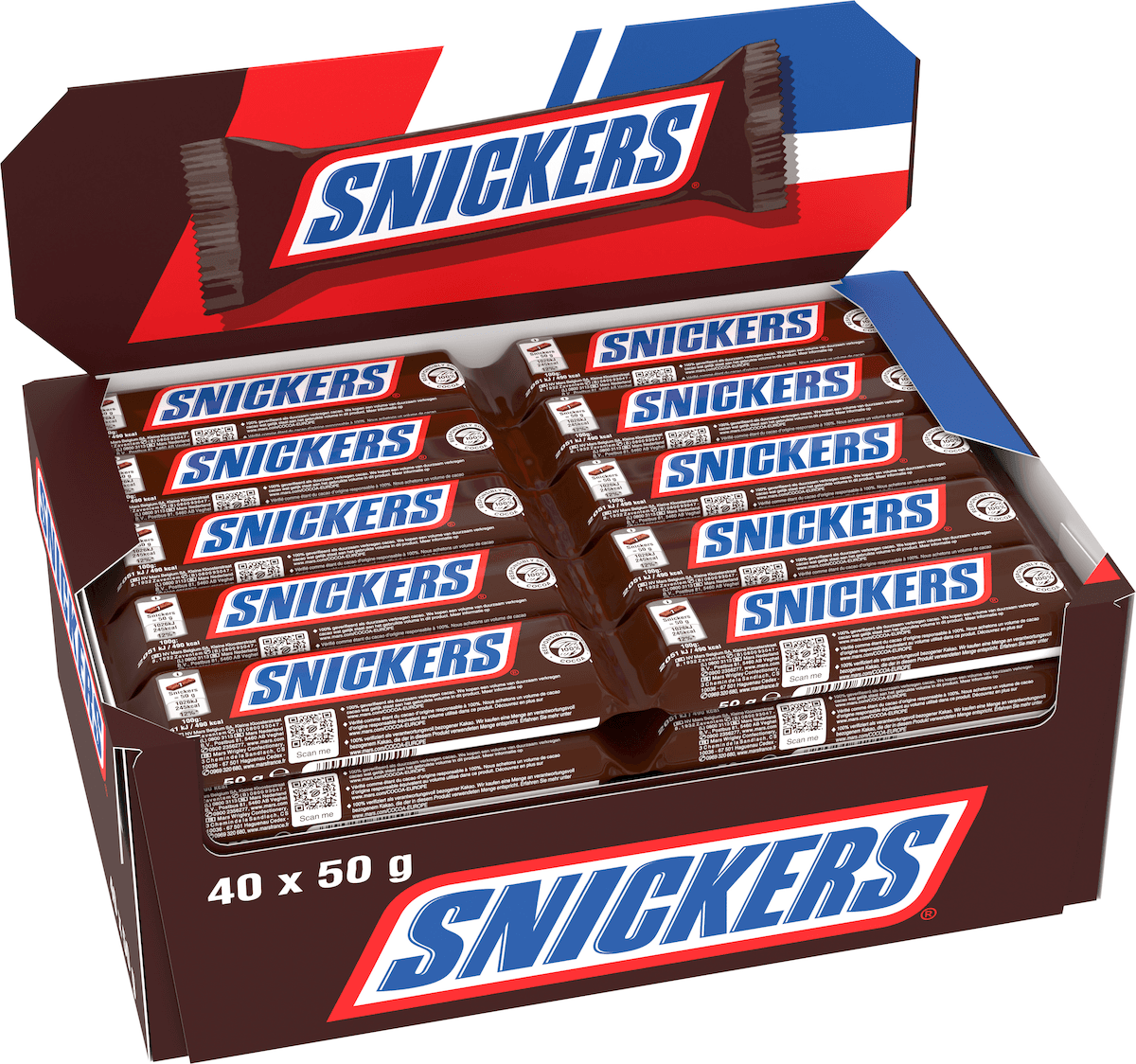 SNICKERS - BARRE DE 50G