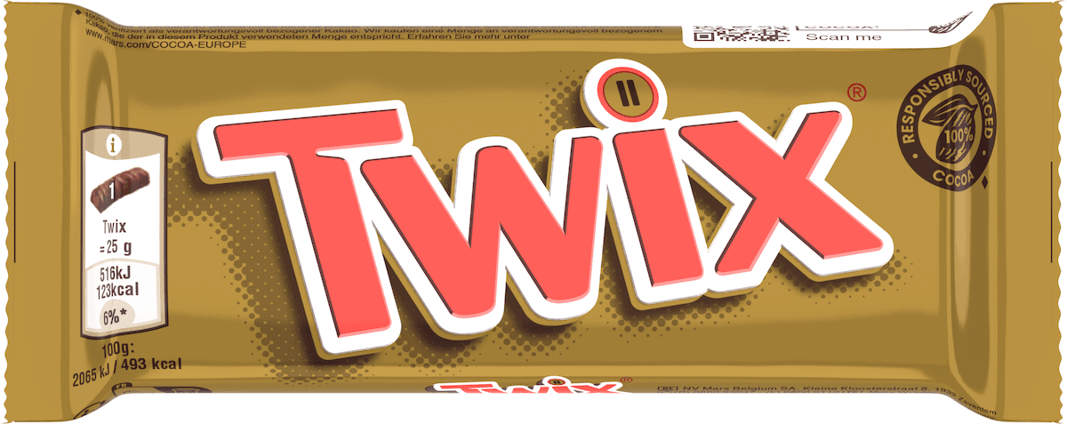 TWIX - BARRE DE 50G
