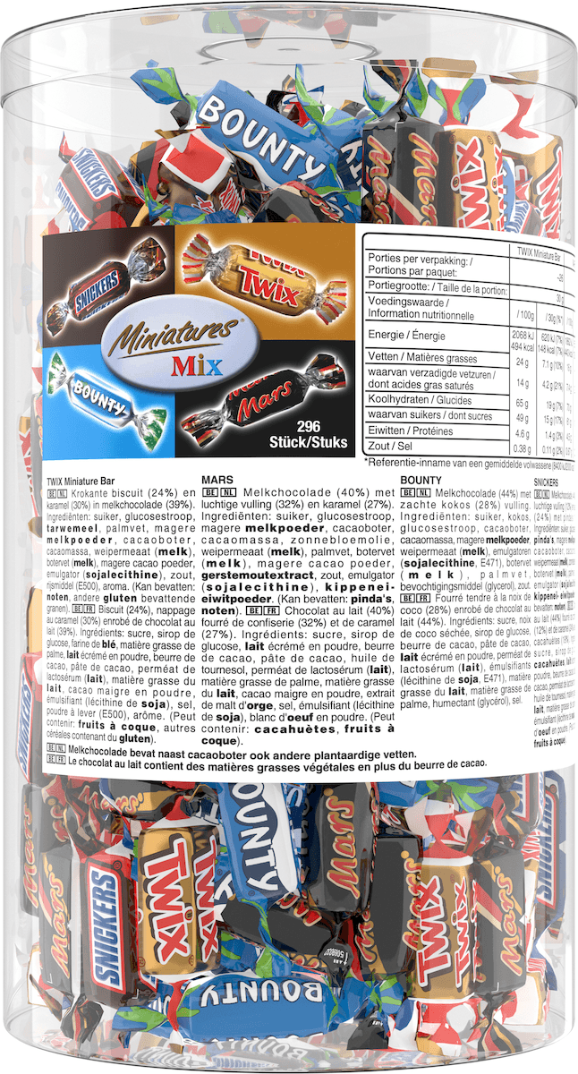 CELEBRATIONS MIX - TUBO 3KG