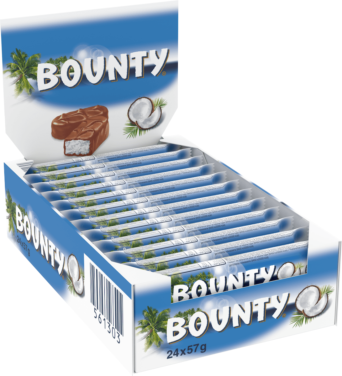 BOUNTY - BARRE DE 57G