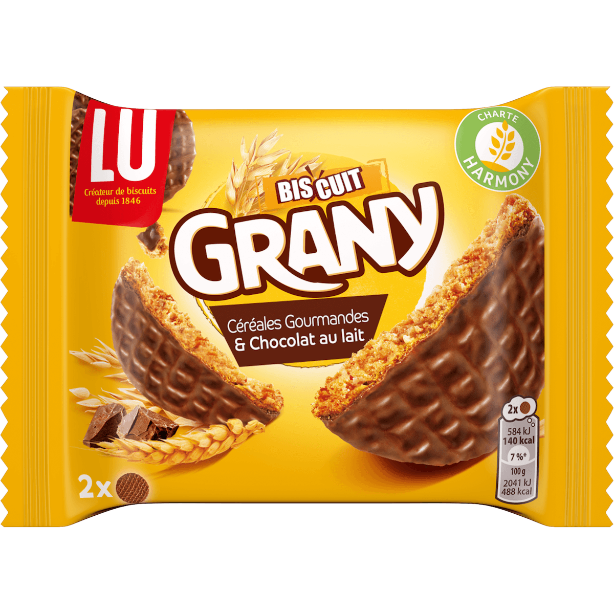 GRANY BISCUIT CHOCOLAT 28.6G X144