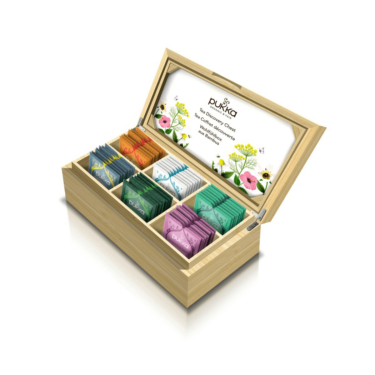 PUKKA BIO COFFRET BAMBOU 42 SACHETS