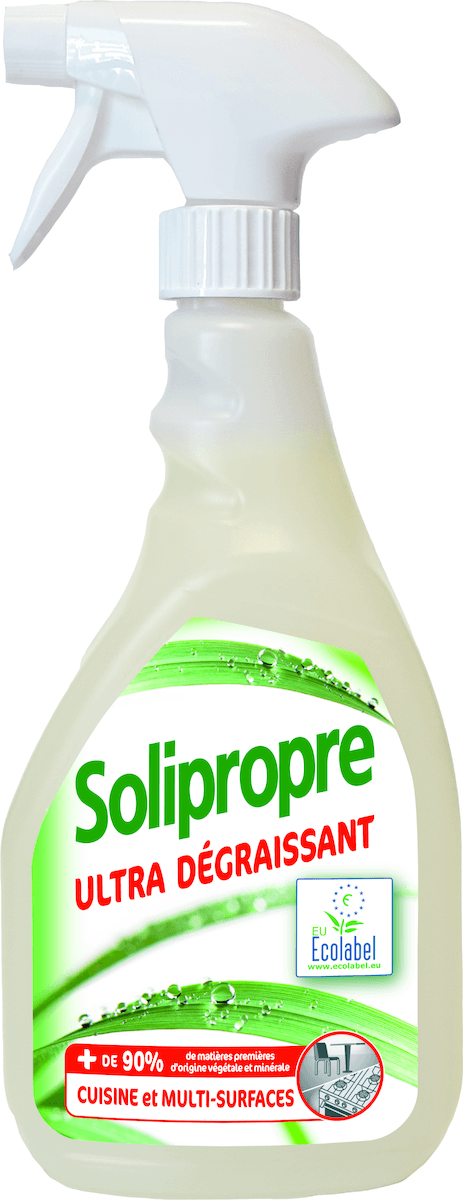 DEGRAISSANT PUISSANT ALIMENTAIRE SOLIPROPRE ECOLABEL - SOLIPRO  750ML