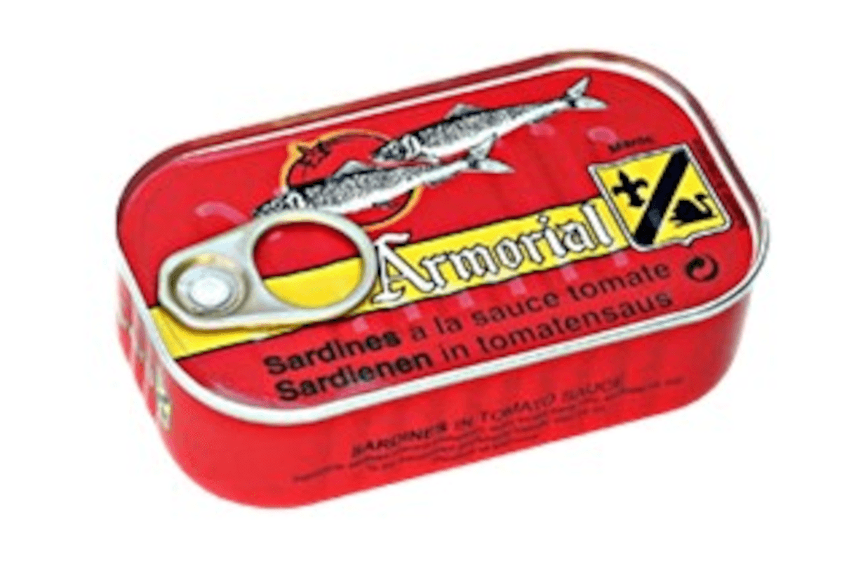 SARDINE A L'HUILE ET A LA TOMATE 1/6