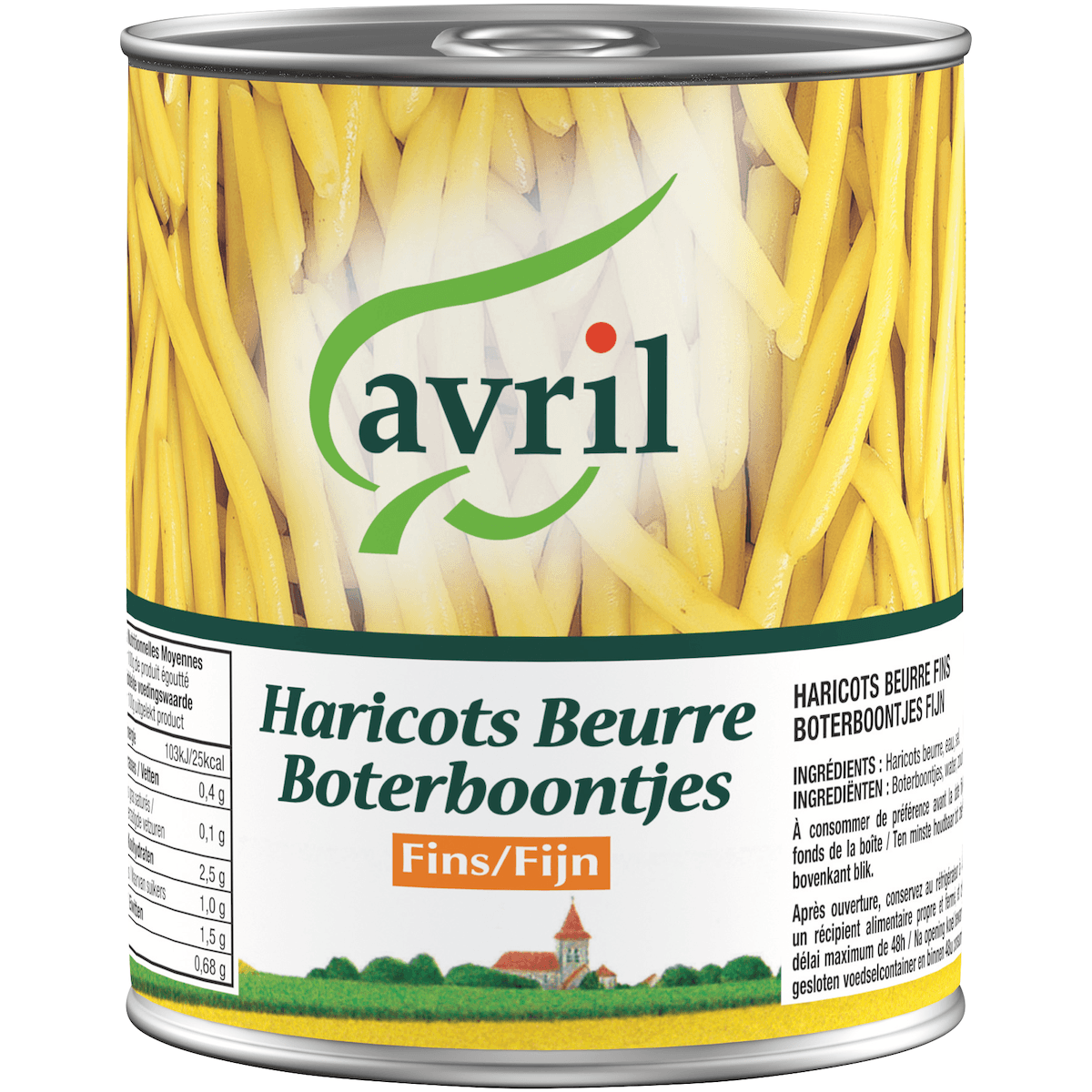 HARICOTS BEURRE FINS AVRIL 4/4
