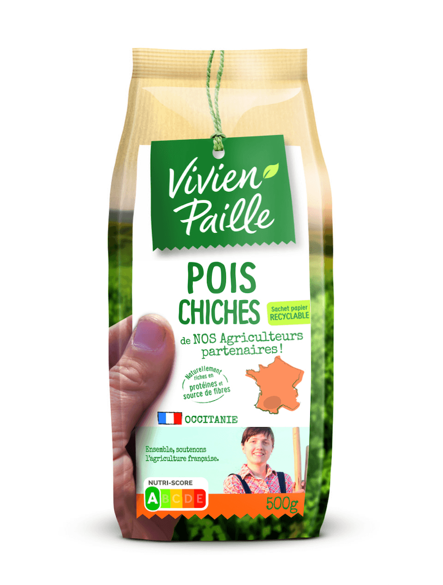 POIS CHICHES DE NOS AGRICULTEURS 500G