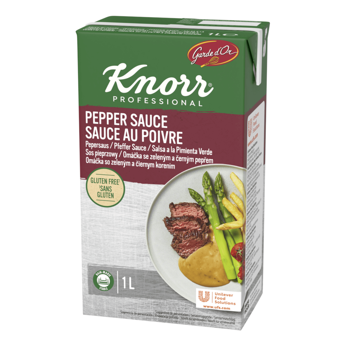 SAUCE POIVRE - BRIQUE 1L