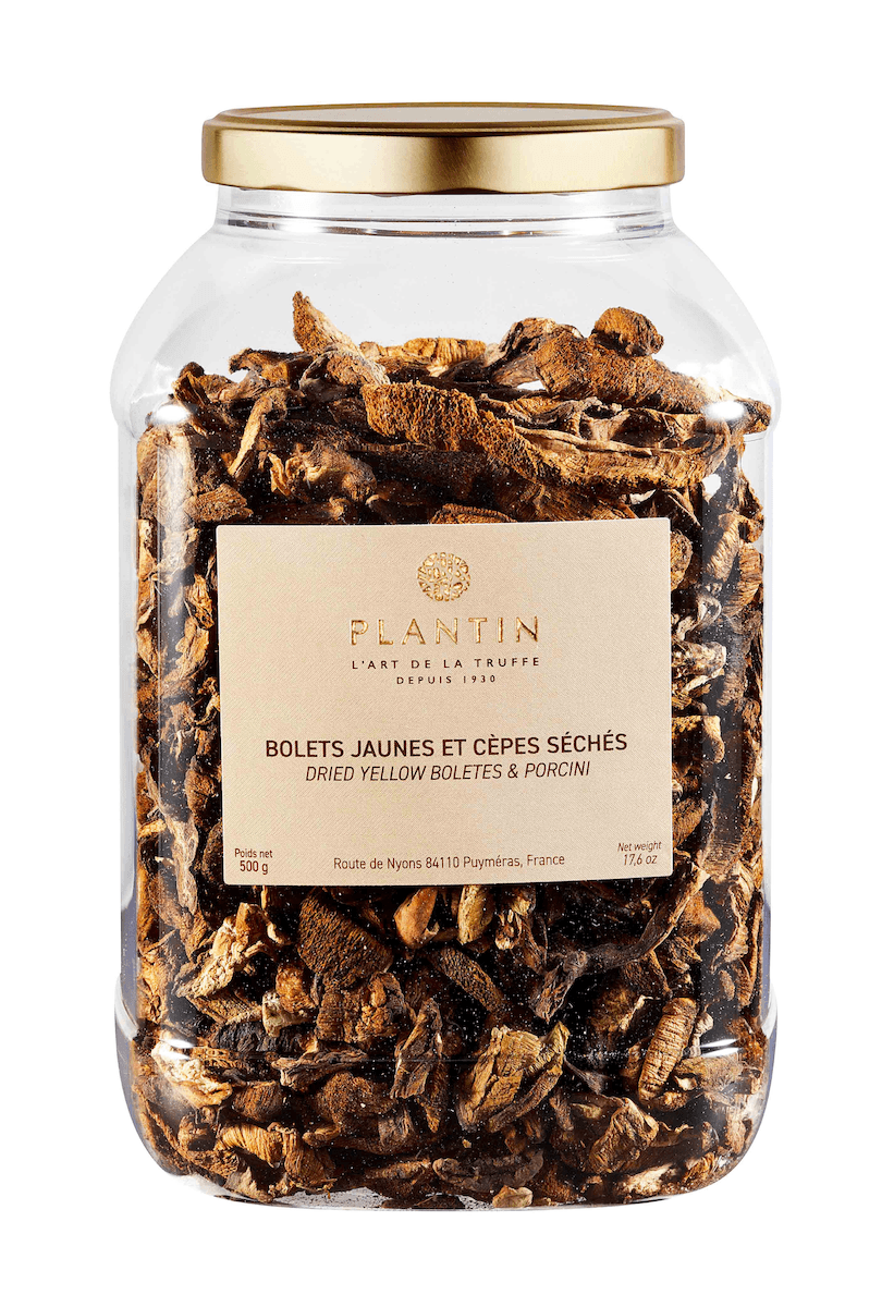 MELANGE CEPES 20%, BOLETS JAUNE 80% SECHES 500G