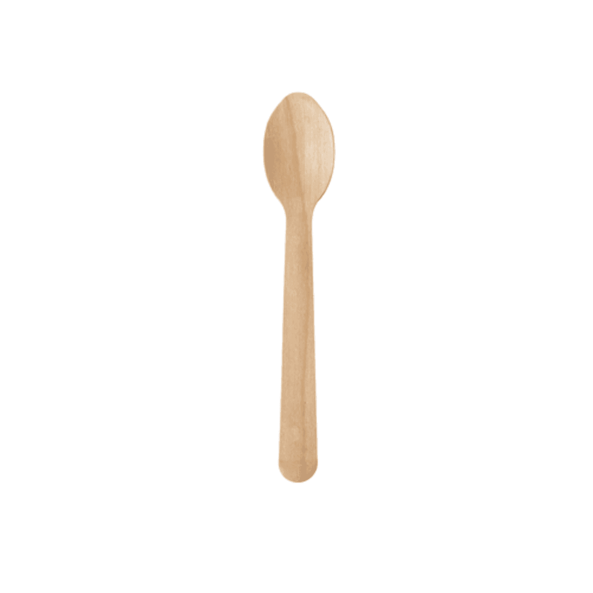 CUILLÈRE À CAFÉ SILVA 130MM BOIS CIRÉ - CARTON DE 1000