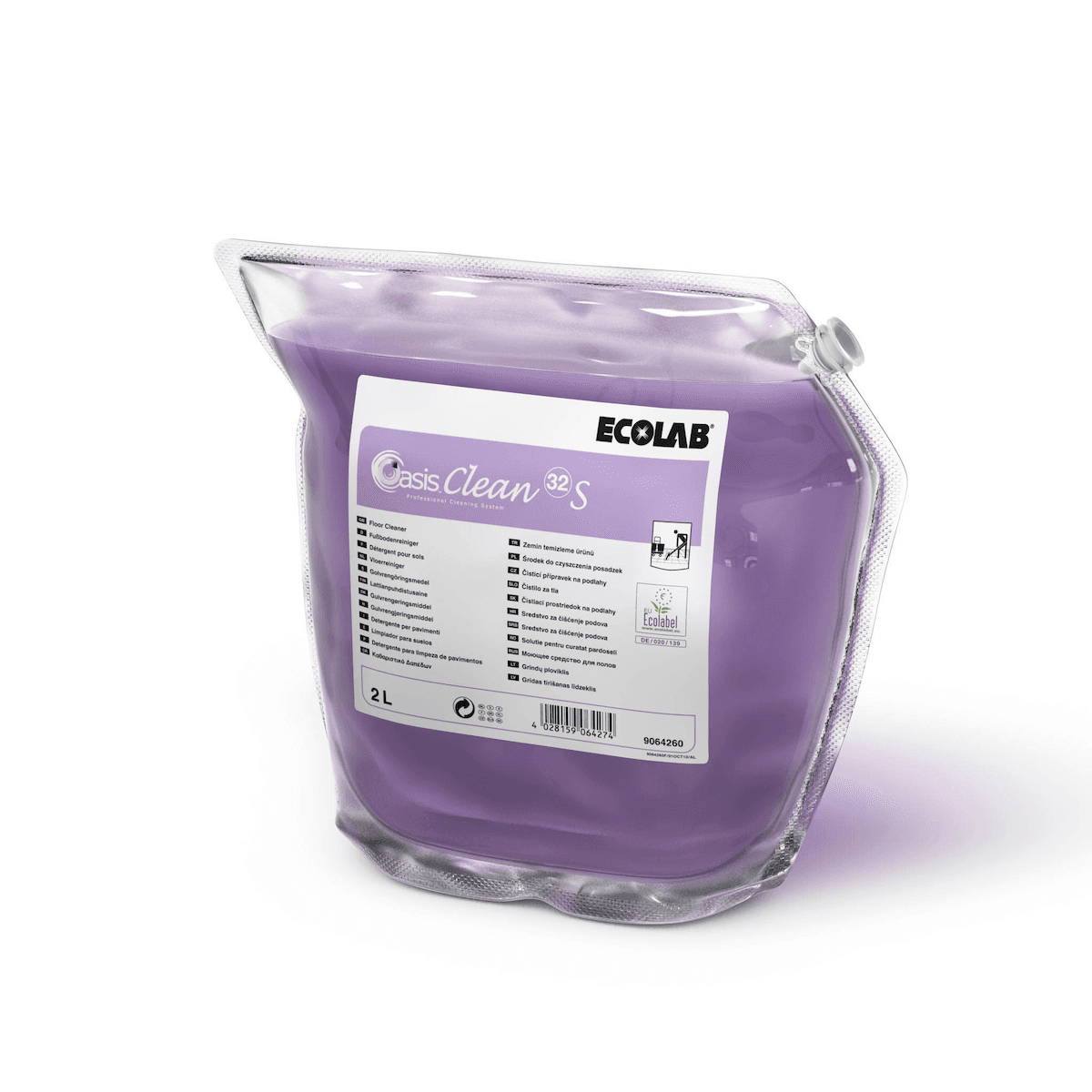 ECOLAB OASIS CLEAN 32 S 2X2L