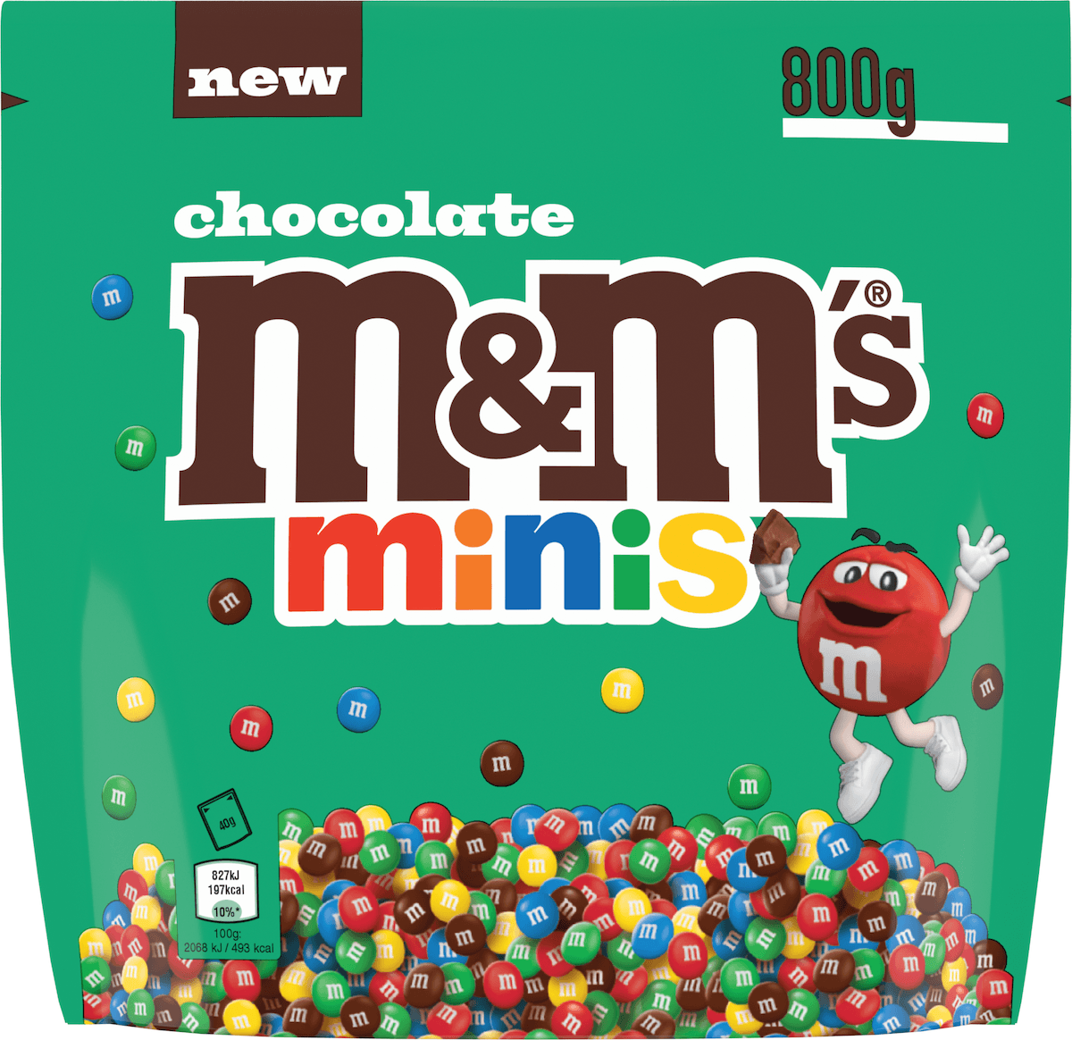 M&M'S MINIS POCHON 800G