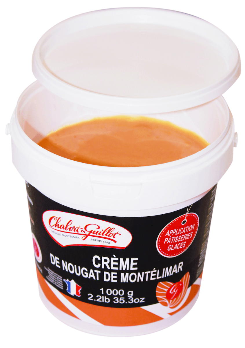 CREME NOUGAT MONTELIMAR SEAU 1KG
