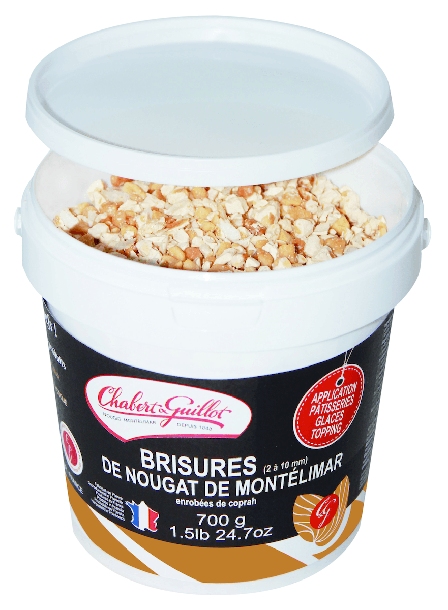 BRISURE NOUGAT 2-10MM MONTELIMAR SEAU 700G