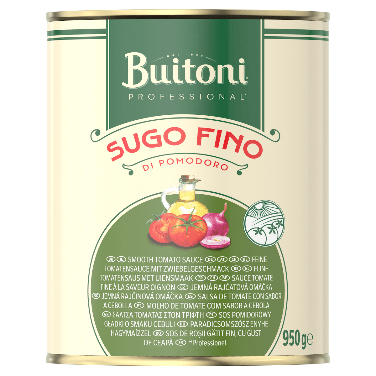 SAUCE TOMATE FINE - SUGO DI POMODORO FINO 950G