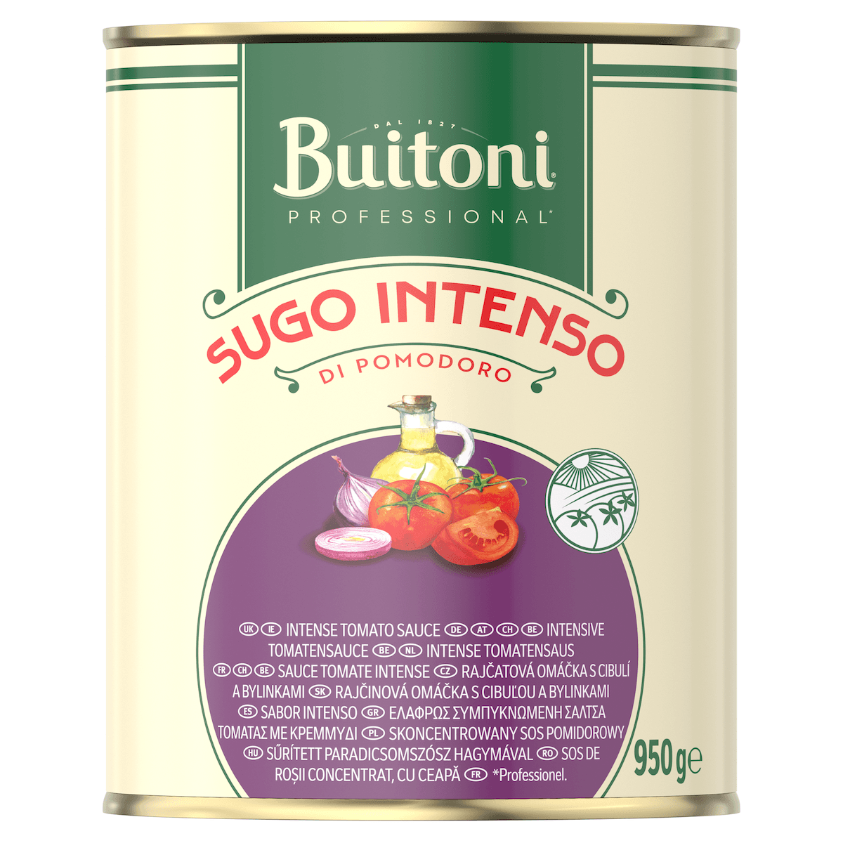 SAUCE TOMATE INTENSE - SUGO DI POMODORO INTENSO 950G