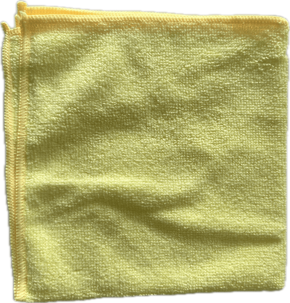 CARRE MICROFIBRE BOUCLETTE - 20X5 PIÈCES EN 38X38CM - JAUNE