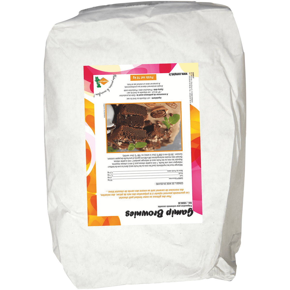 GAMIP BROWNIES SAC 10KG