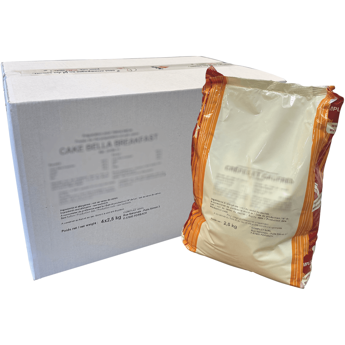 PREPARATION POUR CAKE BELLA NATURE 10KG