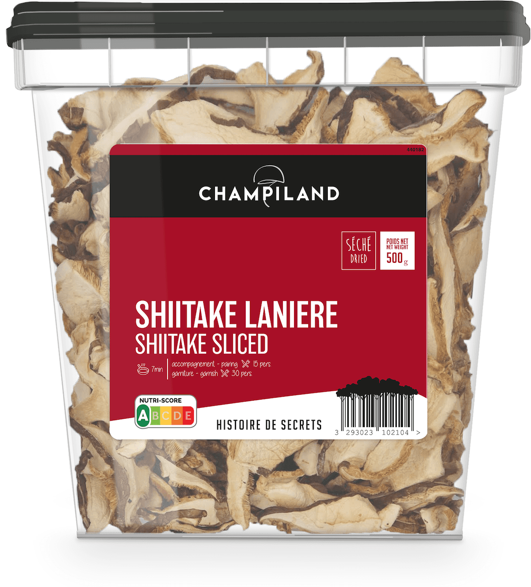 SHITAKE LANIERE 500G