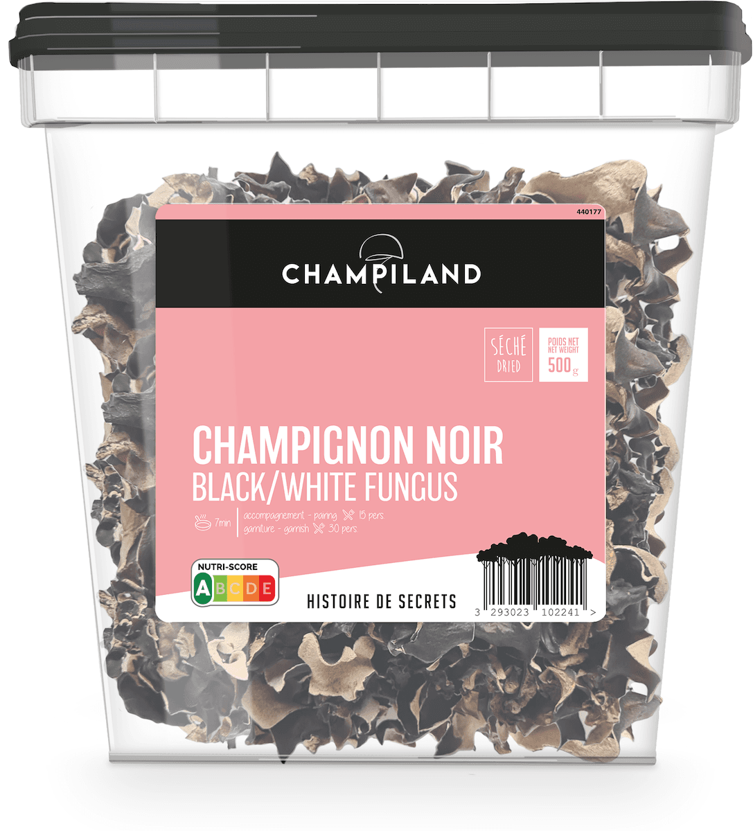 CHAMPIGNONS NOIR 500G