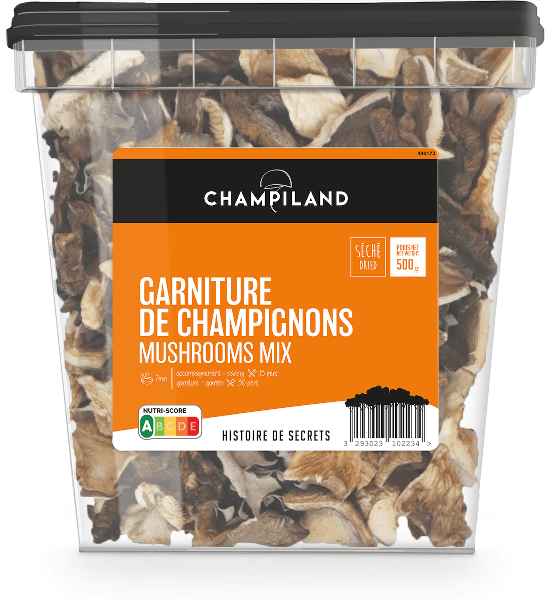 GARNITURE DE CHAMPIGNONS 500G